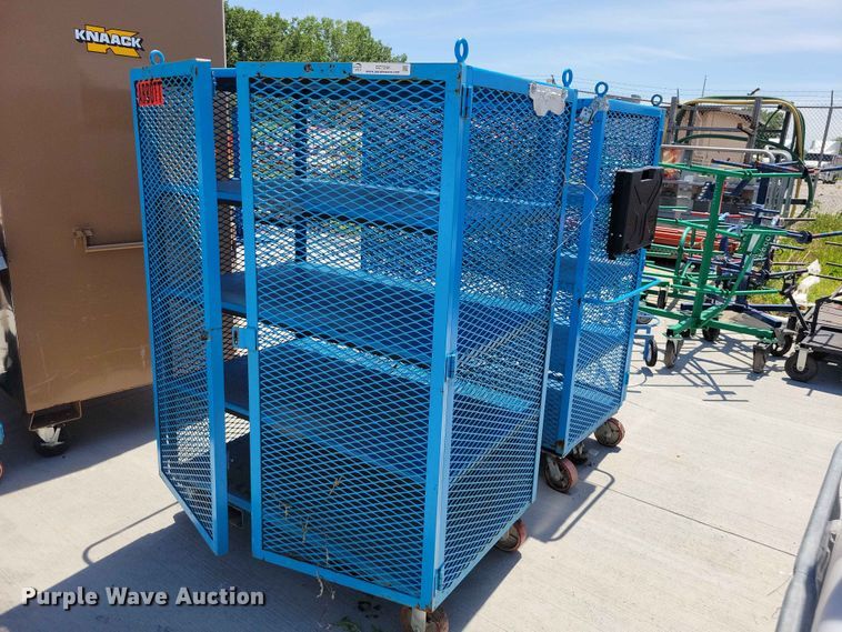 (2) storage carts - DZ7258