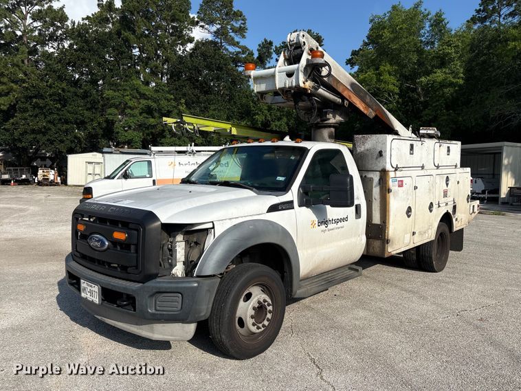 2012 Ford F450 Super Duty bucket truck - EA7294