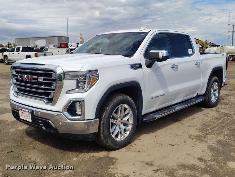 2019 GMC Sierra 1500 SLT Crew Cab pickup truck - ED0124