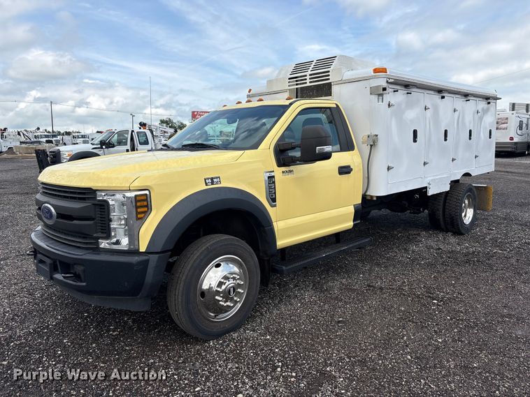 2019 Ford F550 Super Duty refrigerated delivery truck - EG9119