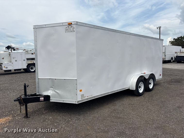 2011 Middlebury MWST 7X13TA2 enclosed cargo trailer - EG9126