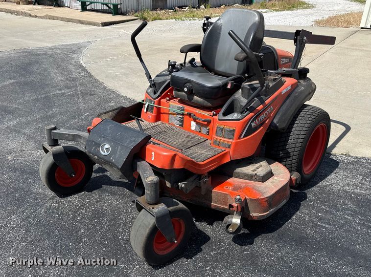 YOSHIDA HI-TORQUE 535B-LUX タービン 中古 Kubota ZD1211 Commercial Turf Mower For Sale | Purple Wave Auction