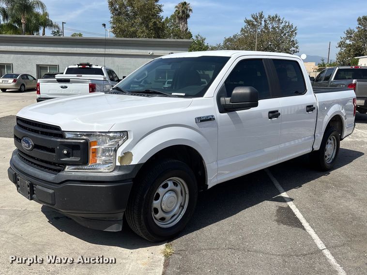 2018 Ford F-150 XL Crew Cab pickup truck - ER7650