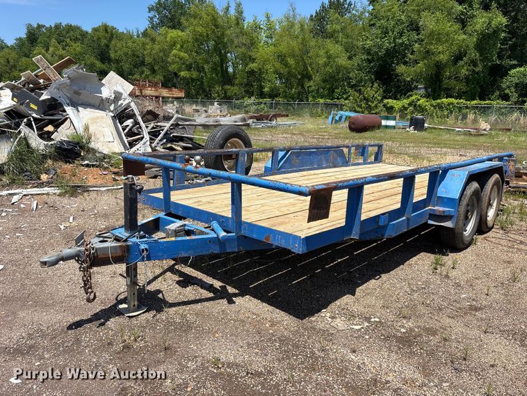 2016 Shop built equipment trailer - ET2073