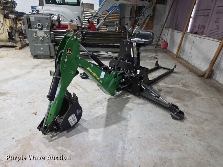 2014 John Deere 46 backhoe attachment - EV2238