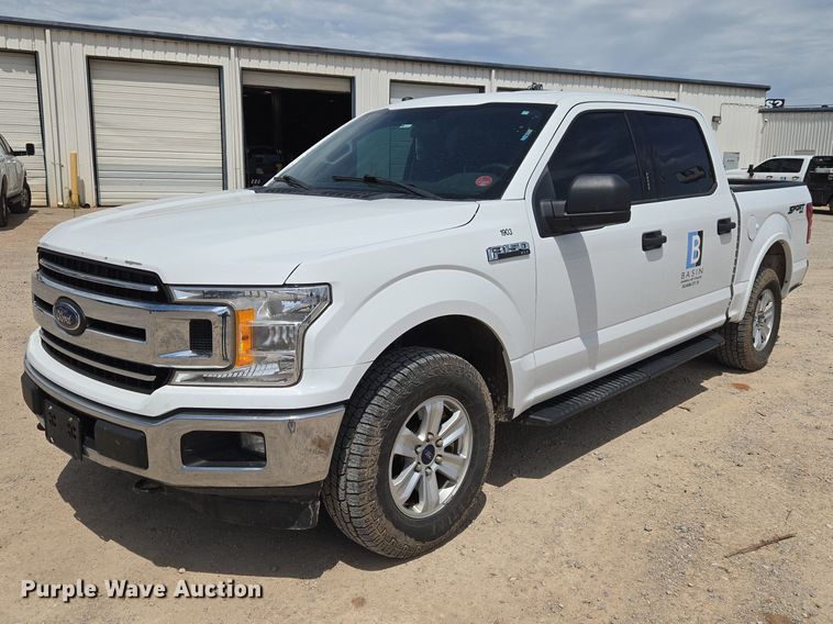 2018 Ford F150 XLT Crew Cab pickup truck - EW0164