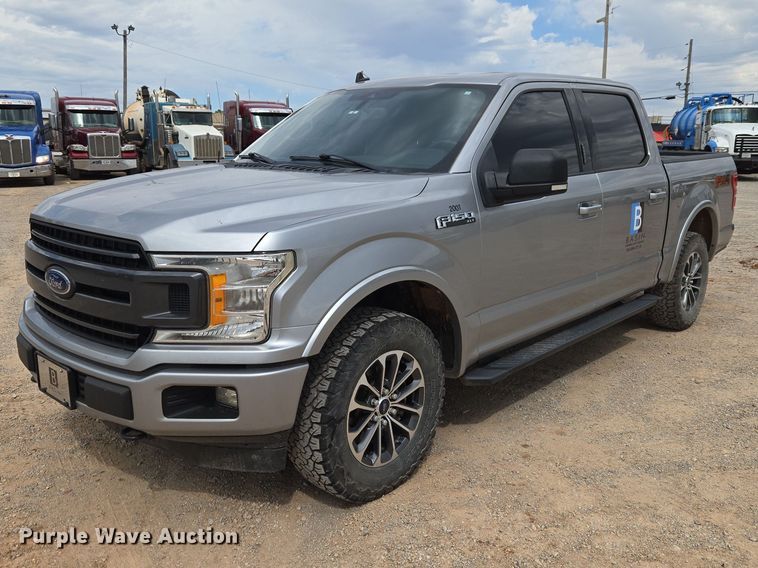 2020 Ford F150 XLT Crew Cab pickup truck - EW0165
