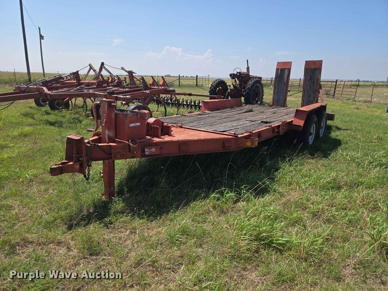 Shop Built equipment trailer - EW0294