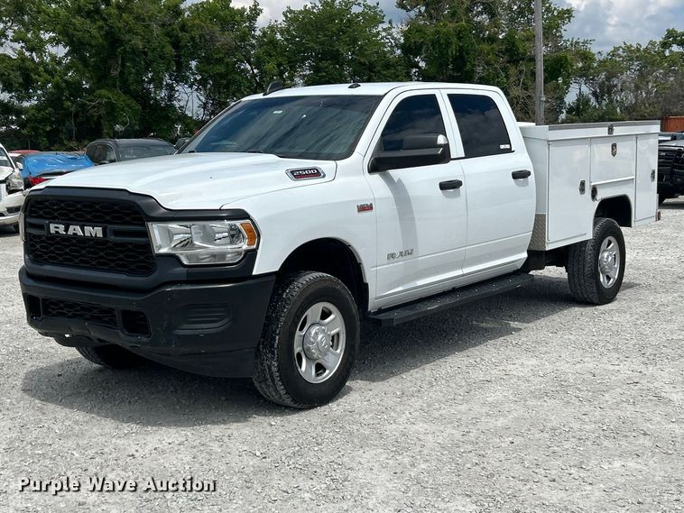 2022 RAM 2500 Crew Cab utility bed pickup truck - FC2697