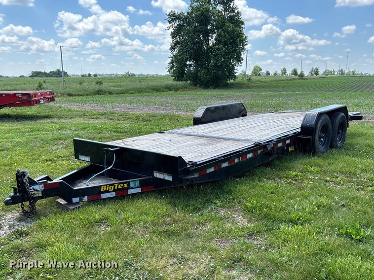 2022 Big Tex 14TL-22BK tilt deck utility trailer - FC5853