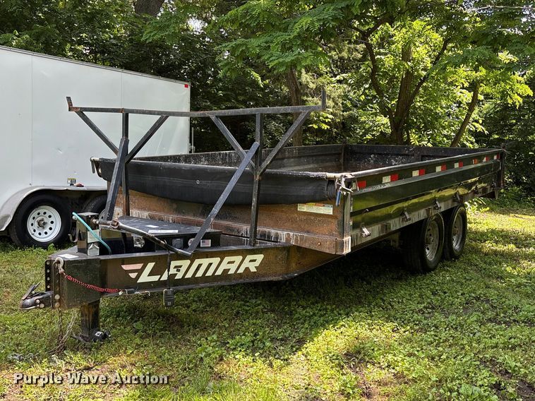 2018 Lamar dump trailer - FH7151