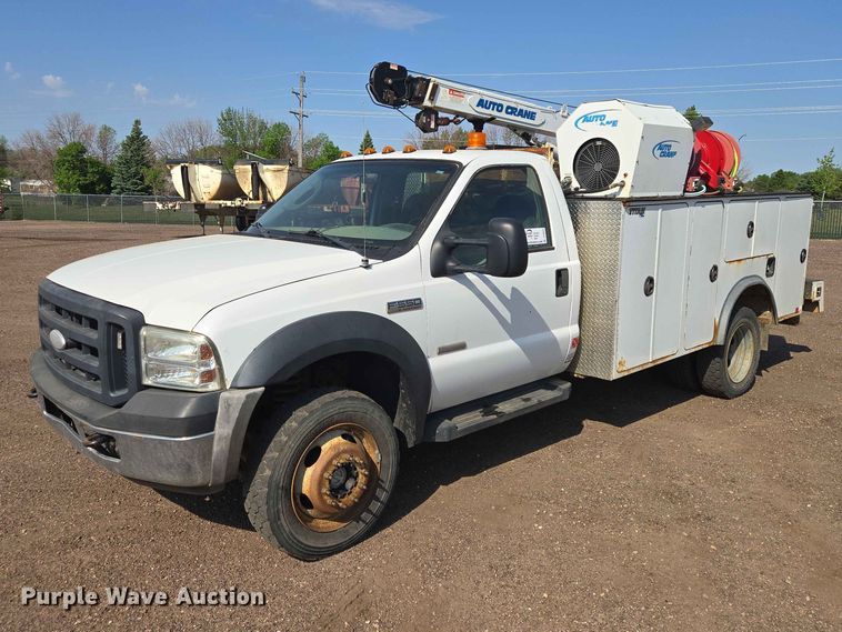 2007 Ford F550 XL Super Duty utility / service truck - DP8924
