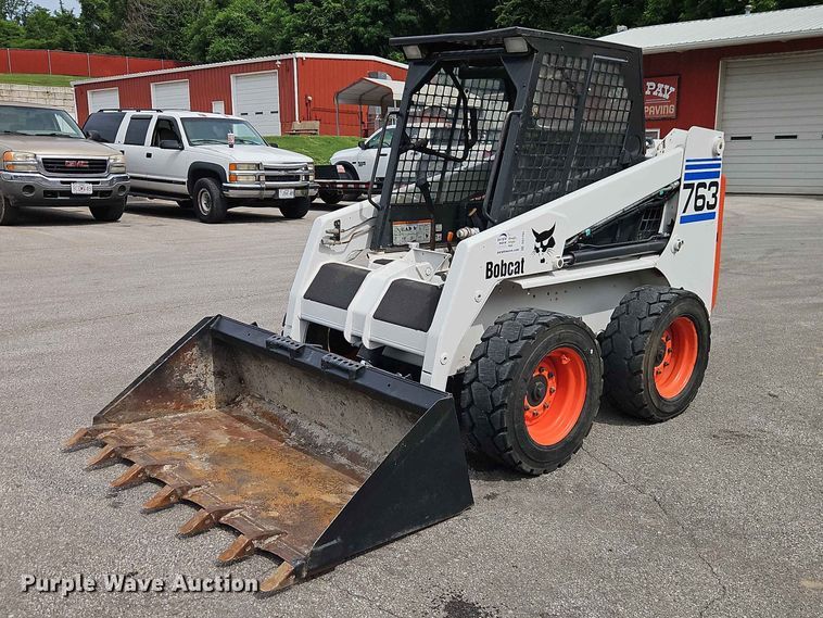 1999 Bobcat 763 skid steer loader - DQ7793