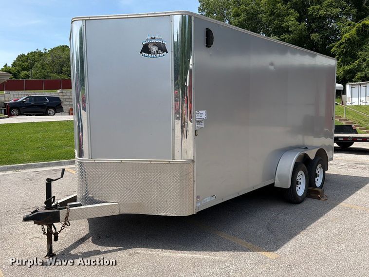2018 Big Horn Trailer EC 7 16 TA enclosed cargo trailer - DQ7795