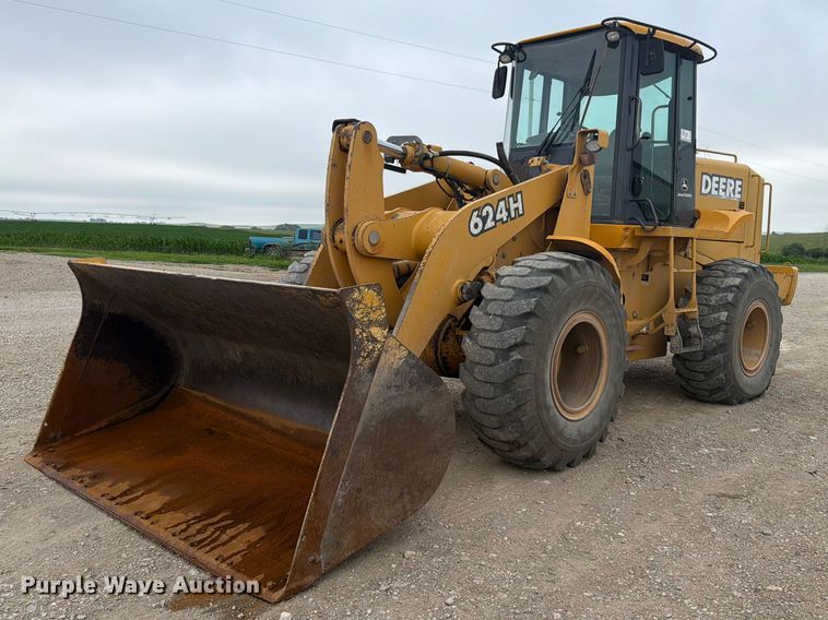 2003 John Deere 624H wheel loader - DQ7833