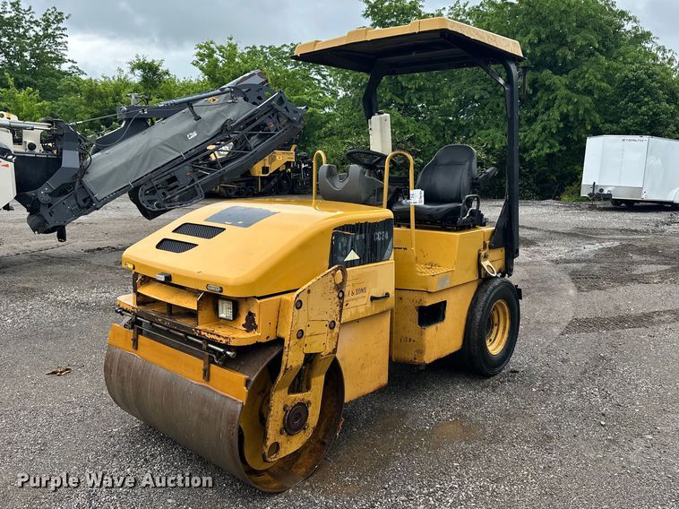 2008 Caterpillar CC34 combination vibratory roller - EA4924