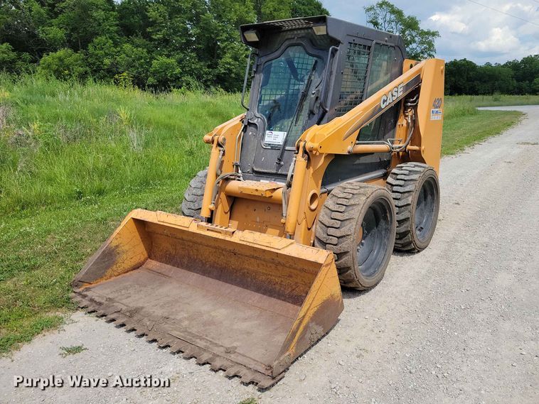 2005 Case 420 skid steer loader - EE1058