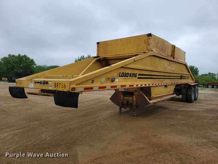 1998 Load King 2060 bottom dump trailer - EE1067