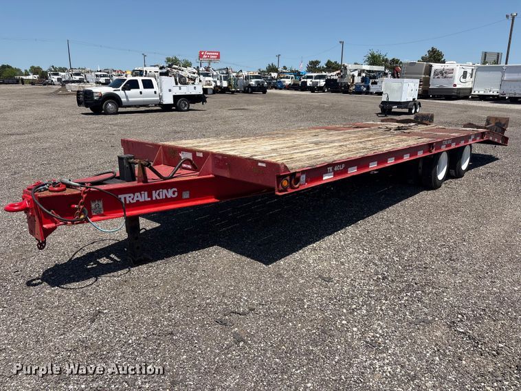 2006 Trail King TK40LP equipment trailer - EG9080