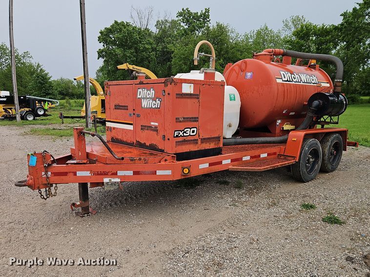 2013 Ditch Witch FX30 vacuum trailer - EO7331