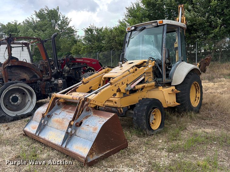 1997 New Holland 655E backhoe - ER3008