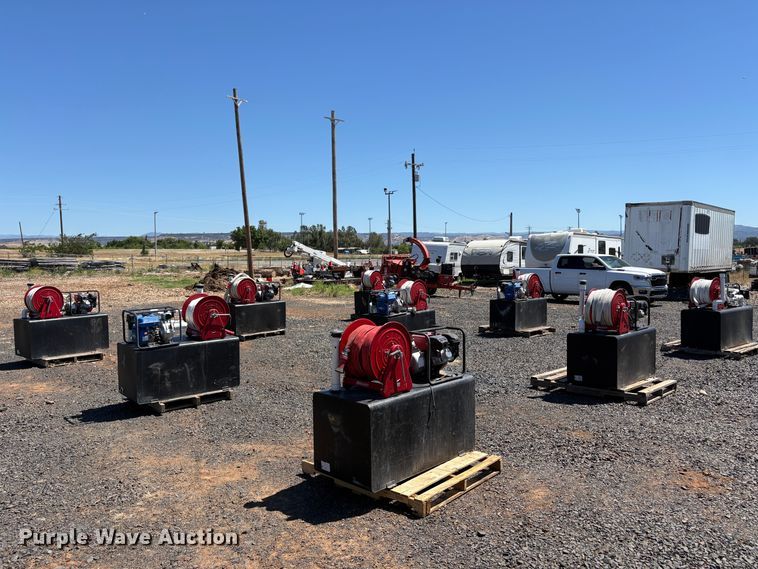 (9) portable fire suppressant tanks - ET0550