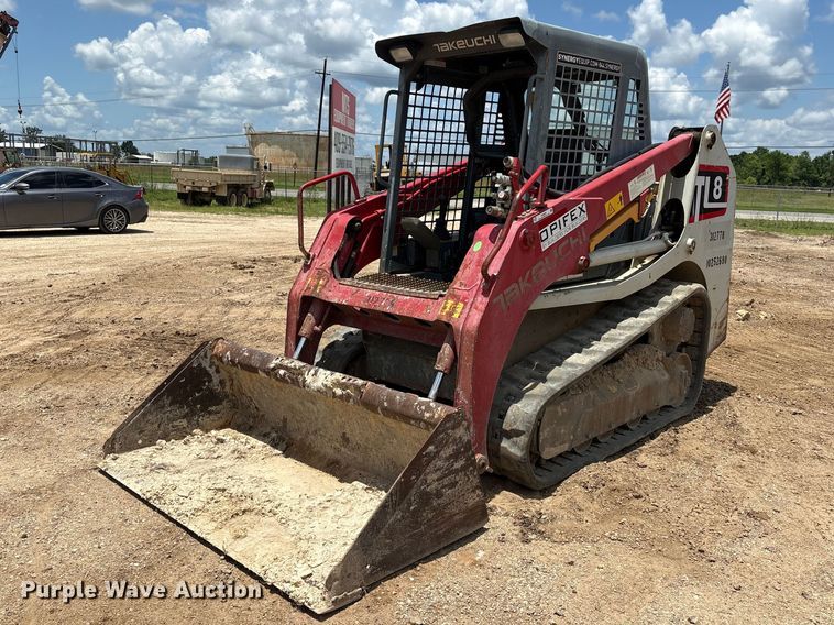 2018 Takeuchi TL8 tracked skid steer loader - EU0638