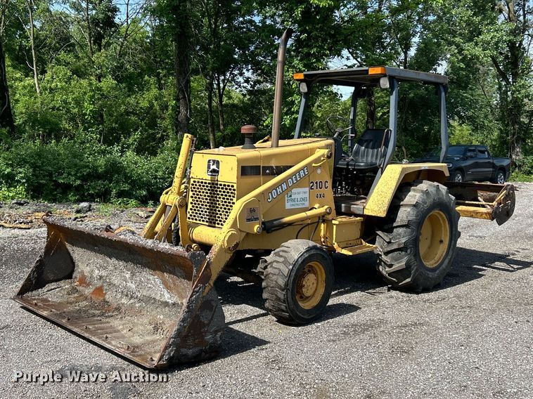 1994 John Deere 210C industrial tractor - FC2658