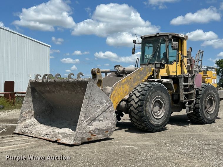 2004 Komatsu WA500 wheel loader - FC2717