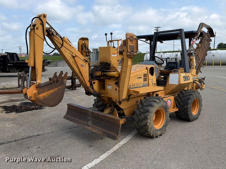 1998 Case 560 trencher - FC3120