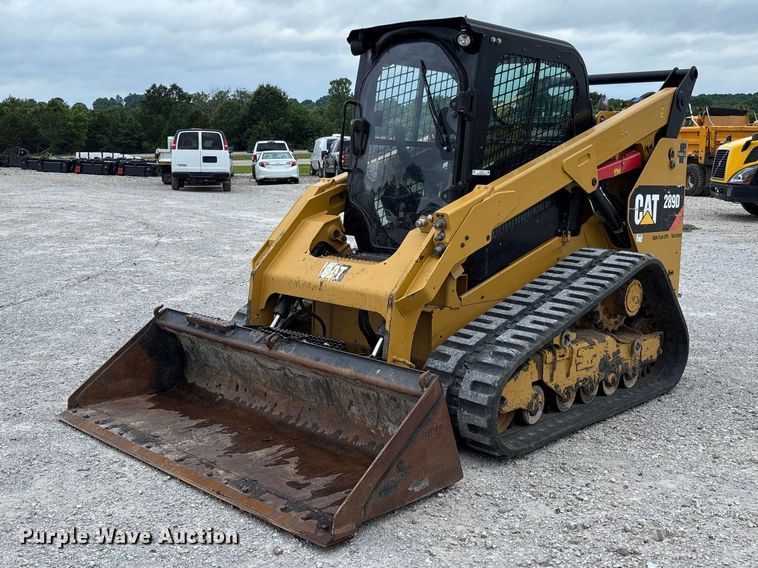 2017 Caterpillar 289D tracked skid steer loader - FC5914