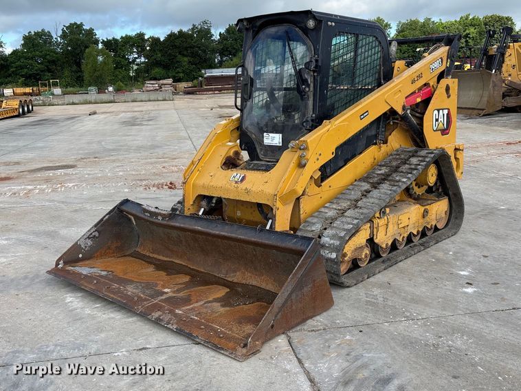 2022 Caterpillar 299D3 tracked skid steer loader - FG0419