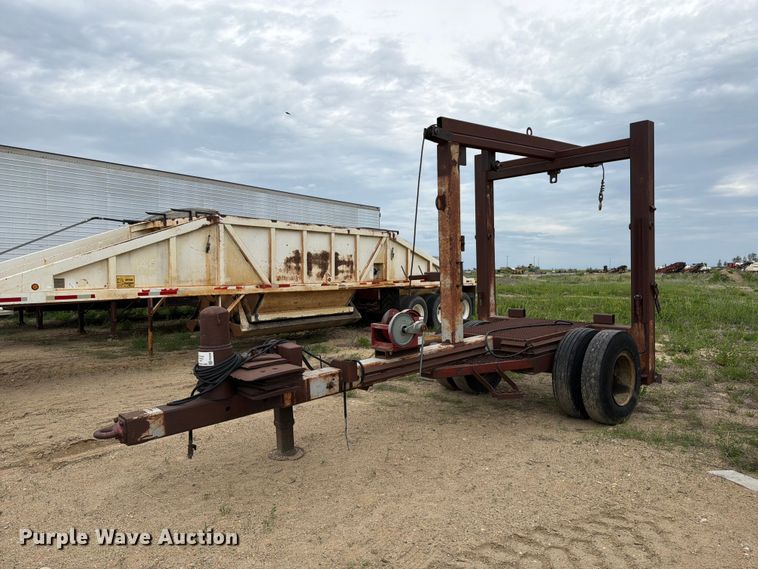 Shop Built winch trailer - FK0238
