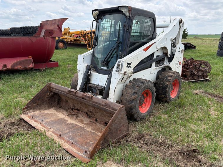 2017 Bobcat S740 skid steer loader - NA9396