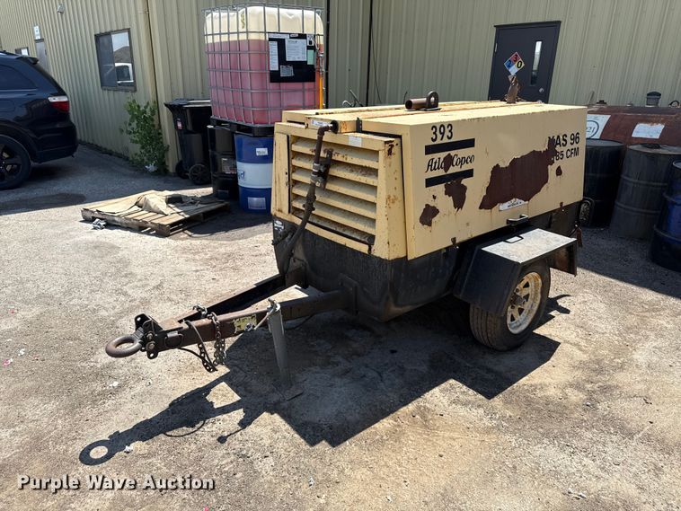2001 Atlas Copco XAS 96 air compressor - ND9487