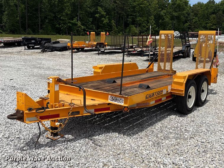 2020 Lucon 5T1428W-HDP equipment trailer - YA3102
