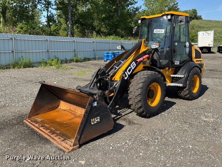 2022 JCB 409 T4 compact wheel loader - YA3200