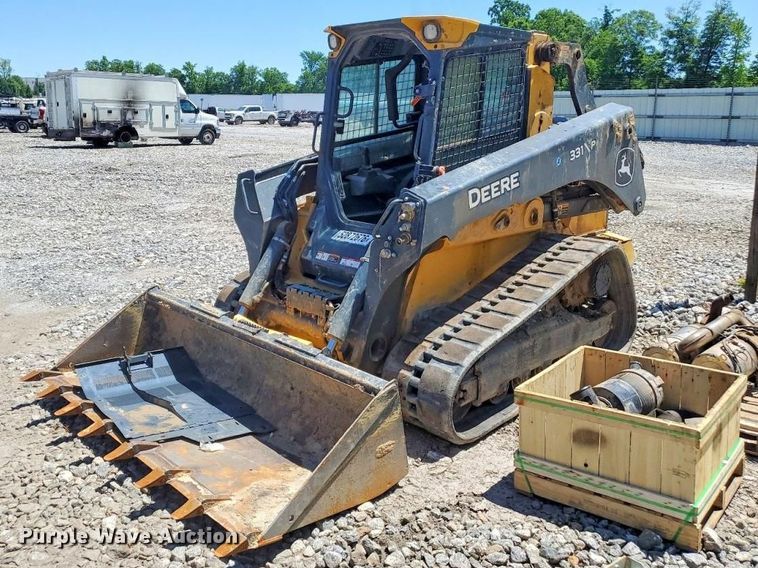 2024 John Deere 331 P-Tier tracked skid steer loader - YA3766