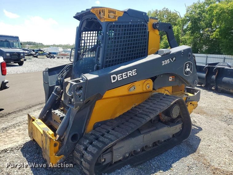 2025 John Deere 335 P-Tier tracked skid steer loader - YA3768