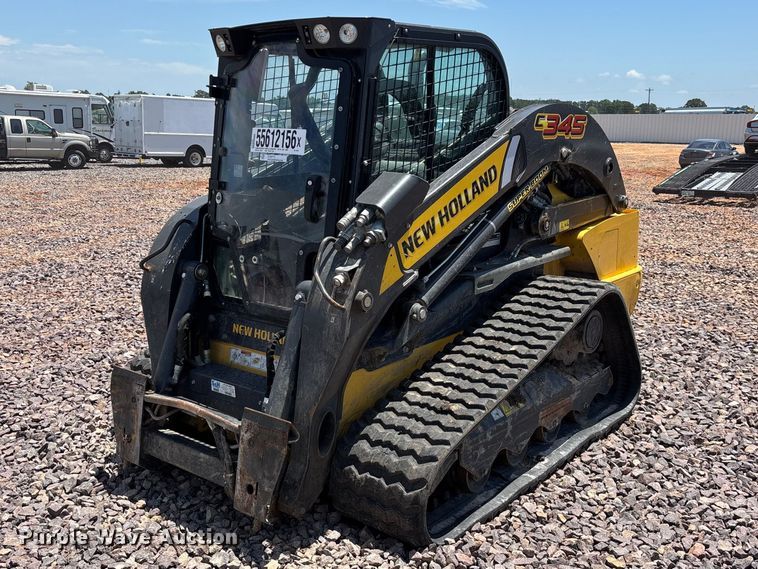 2022 New Holland C345  tracked skid steer loader - YA3791