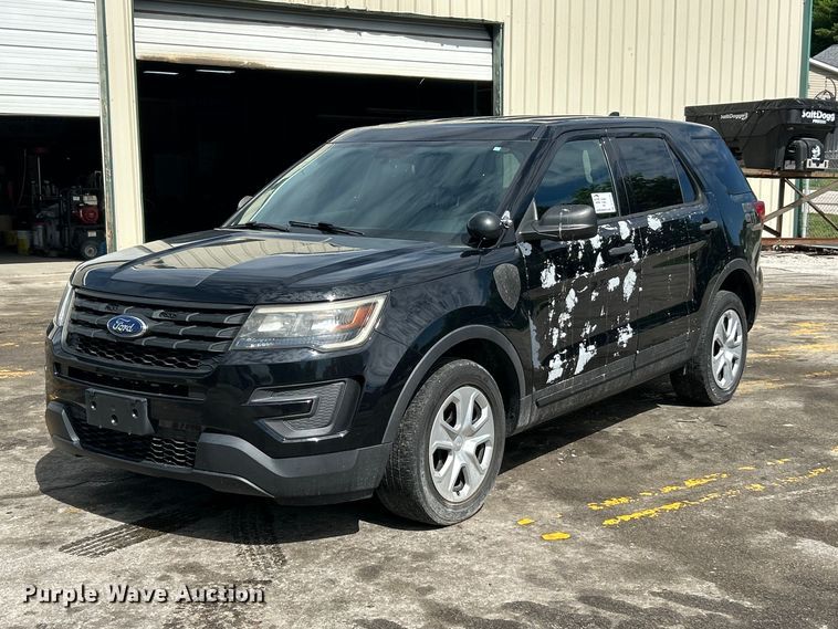 2017 Ford Explorer Police Interceptor SUV - DQ5492