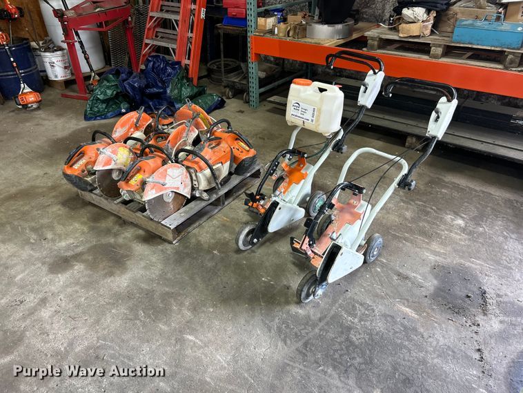 Stihl concrete saws & saw carts - DQ5499