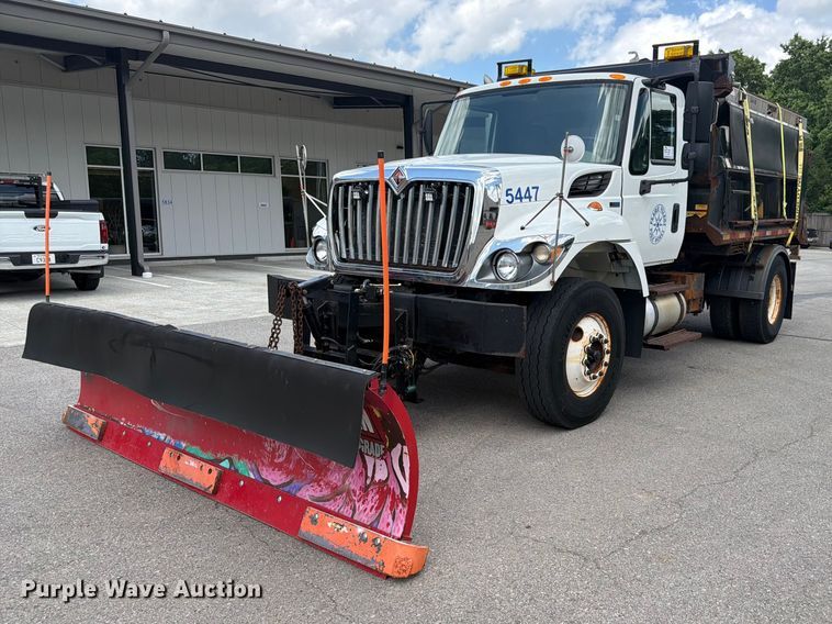 2013 International WorkStar 7400 dump truck - DQ7835