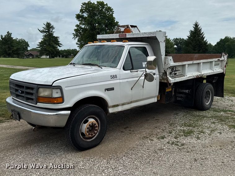 1996 Ford F450 Super Duty dump truck - DV2022