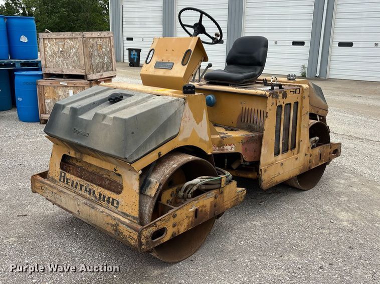 1991 Beuthling B350 double drum vibratory roller - DV4356