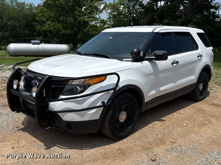 2015 Ford Explorer Police SUV - EN0314