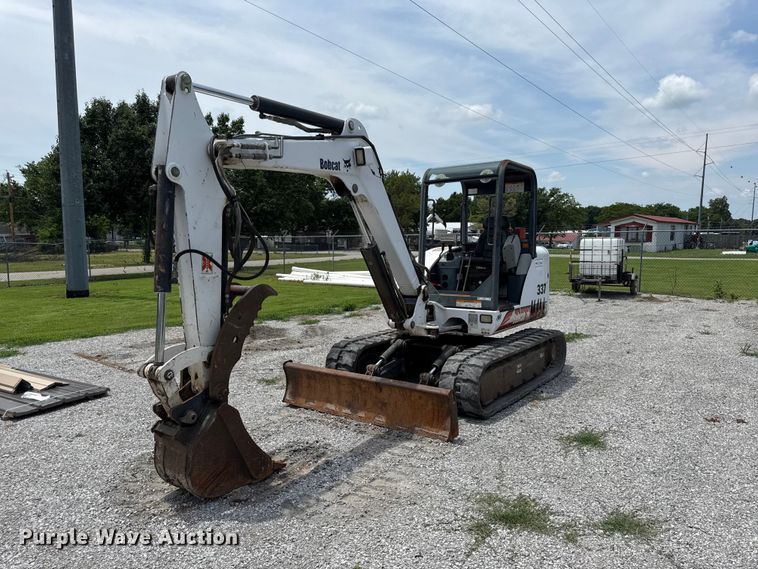 2002 Bobcat 337D mini excavator - EN0317