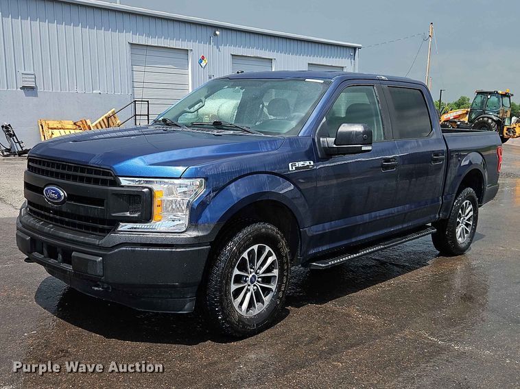 2018 Ford F150 Police Responder Crew Cab pickup truck - EO7471