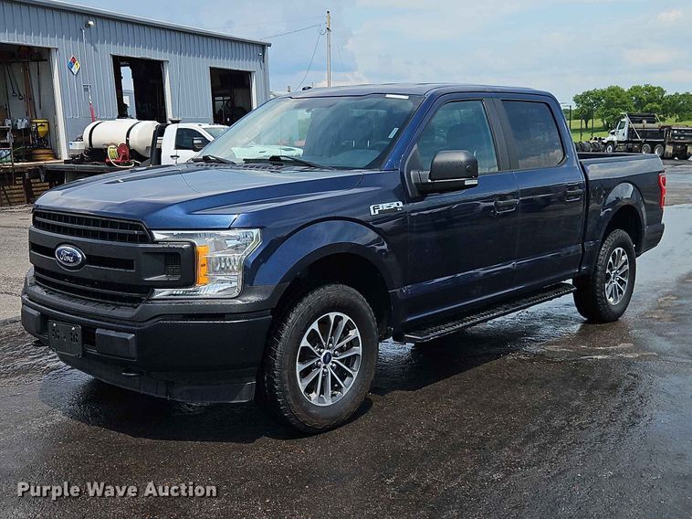 2018 Ford F150 Police Responder Crew Cab pickup truck - EO7472