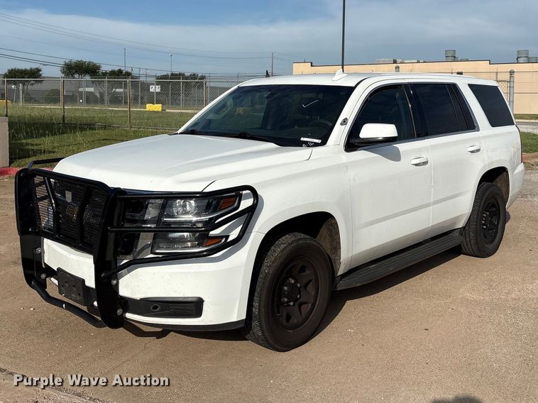 2017 Chevrolet Tahoe Police SUV - EU5640